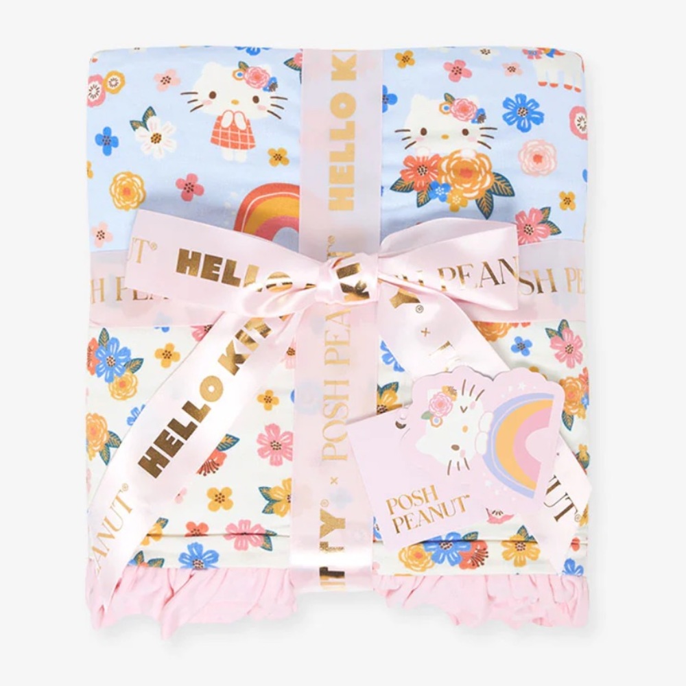 Posh Peanut Springtime Blue Hello Kitty Luxe Patoo